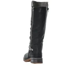 Best Rieker Lang Støvle Dame Sort