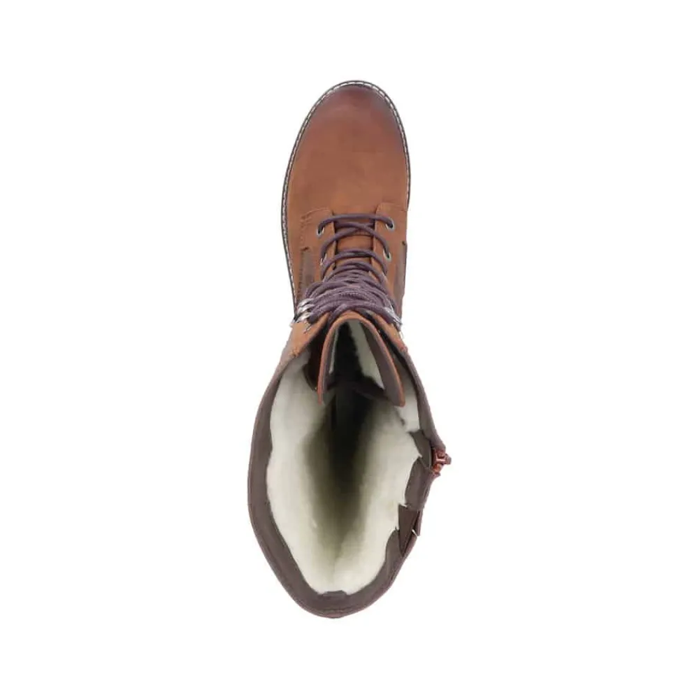 Clearance Rieker Lang Støvle Dame Brun