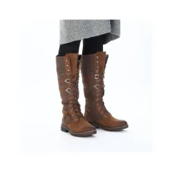 Clearance Rieker Lang Støvle Dame Brun