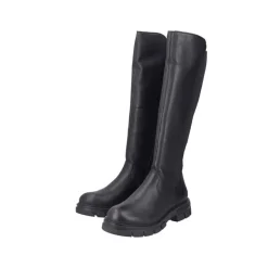 Clearance Rieker Lang Støvle Dame Sort