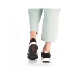 Online Rieker Loafers Dame Sort