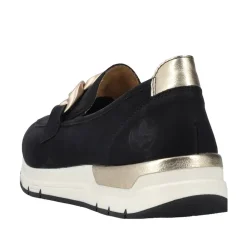 Online Rieker Loafers Dame Sort
