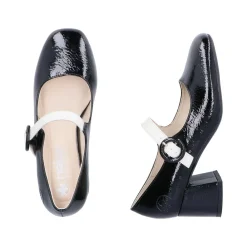 Outlet Rieker Pumps Dame Sort