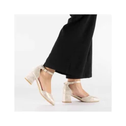 Outlet Rieker Pumps Dame Metallic