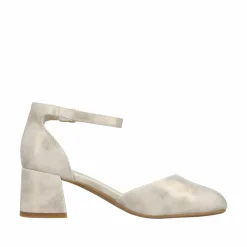 Outlet Rieker Pumps Dame Metallic