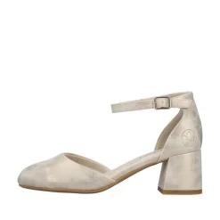 Outlet Rieker Pumps Dame Metallic