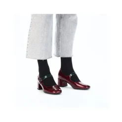 Discount Rieker Pumps Dame Rød