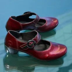 Clearance Rieker Pumps Dame Rød