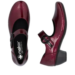 Clearance Rieker Pumps Dame Rød