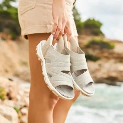 Best Rieker Ready 2 Go Sandal Dame Beige