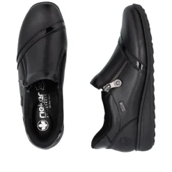 Rieker Ready 2 Go Sko Dame Sort