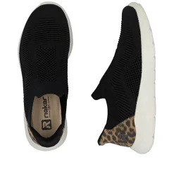 Clearance Rieker Ready 2 Go Sko Dame Sort