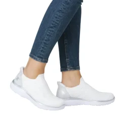 Outlet Rieker Ready 2 Go Sko Dame Hvid