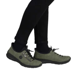 Hot Rieker Ready 2 Go Sneakers Dame Grøn