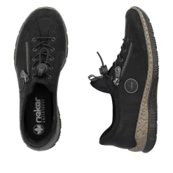 Online Rieker Ready 2 Go Sneakers Dame Sort