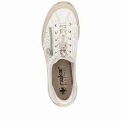 Discount Rieker Ready 2 Go Sneakers Dame Beige