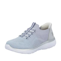 Hot Rieker Ready 2 Go Sneakers Dame Blå