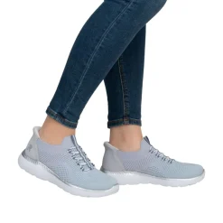 Hot Rieker Ready 2 Go Sneakers Dame Blå