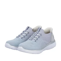 Hot Rieker Ready 2 Go Sneakers Dame Blå