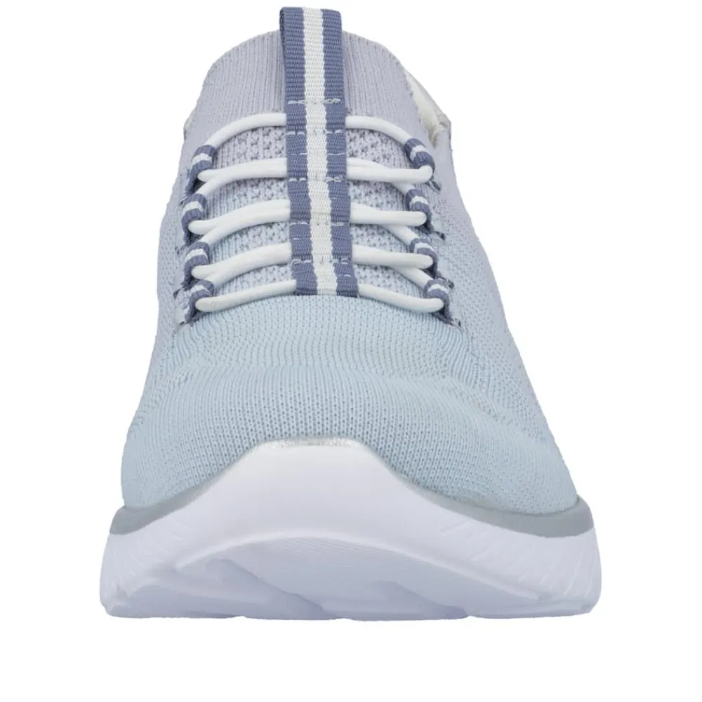 Hot Rieker Ready 2 Go Sneakers Dame Blå