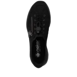New Rieker Ready 2 Go Sneakers Dame Sort