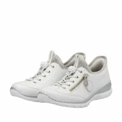 Rieker Ready 2 Go Sneakers Dame Hvid
