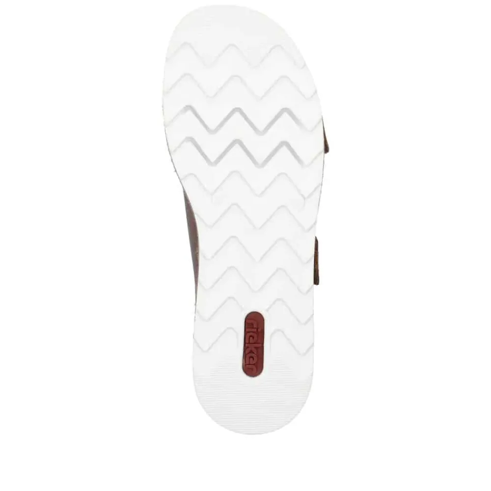 Online Rieker Sandal Dame Brun