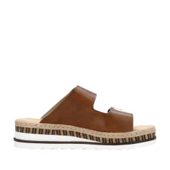Online Rieker Sandal Dame Brun