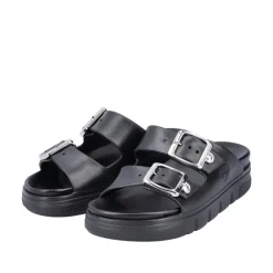 Clearance Rieker Sandal Dame Sort