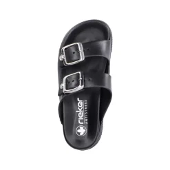 Clearance Rieker Sandal Dame Sort