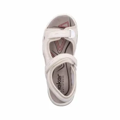 Best Rieker Sandal Dame Beige
