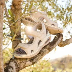 Best Rieker Sandal Dame Beige