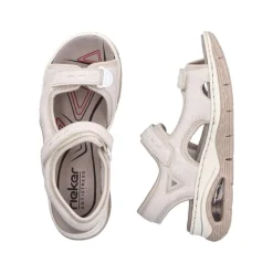 Best Rieker Sandal Dame Beige
