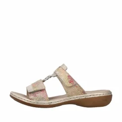Hot Rieker Sandal Dame Rosa