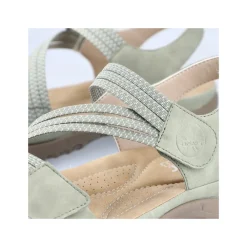 Clearance Rieker Sandal Dame Grøn