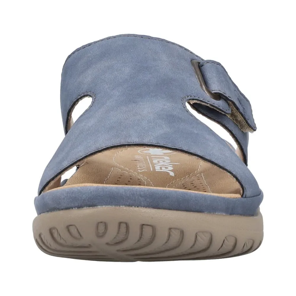 Rieker Sandal Dame Blå