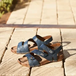 Best Rieker Sandal Dame Blå