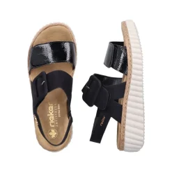 Hot Rieker Sandal Dame Sort