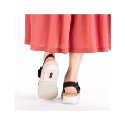 Hot Rieker Sandal Dame Sort