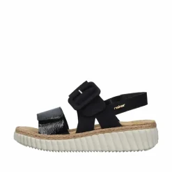 Hot Rieker Sandal Dame Sort