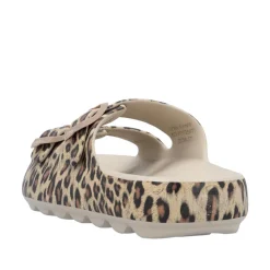 New Rieker Sandal Dame Leopard