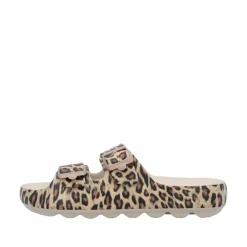 New Rieker Sandal Dame Leopard