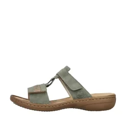 Clearance Rieker Sandal Dame Grøn