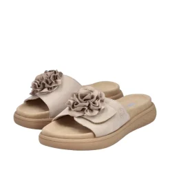 Discount Rieker Sandal Dame Beige