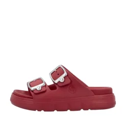Rieker Sandal Dame Rød
