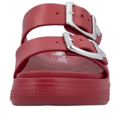 Rieker Sandal Dame Rød