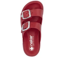 Rieker Sandal Dame Rød