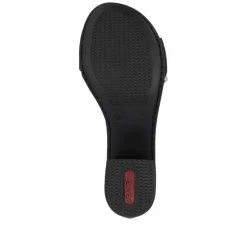 Clearance Rieker Sandal Dame Sort