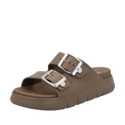 Outlet Rieker Sandal Dame Brun