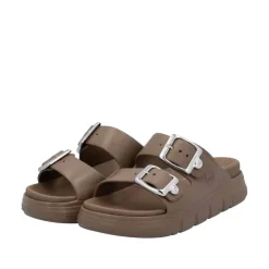 Outlet Rieker Sandal Dame Brun